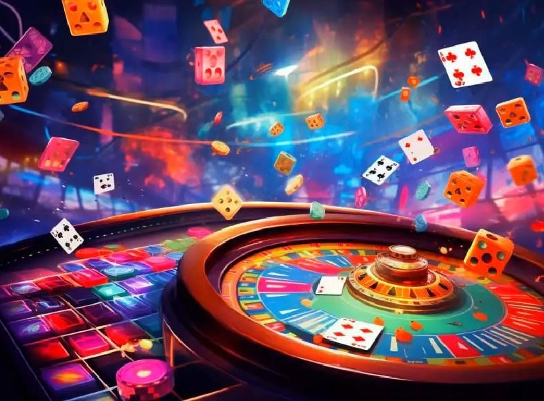 Bonanza Gold live-dealer table setup showing card arrangement and betting zones